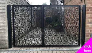 Laser Cut Design Gate
