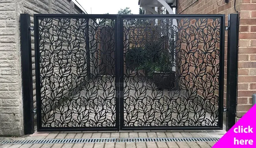 Laser Cut Design Gate