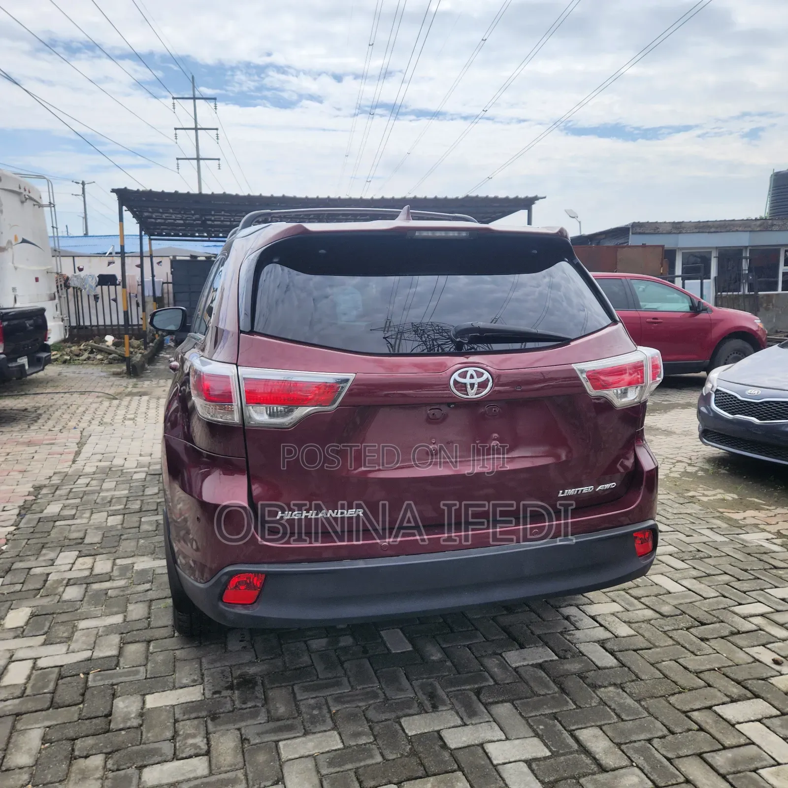 Toyota Highlander 2016 Red