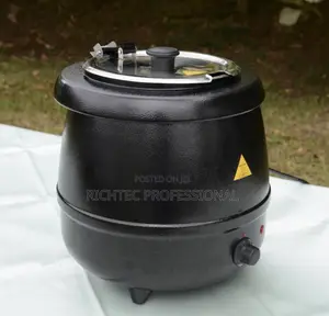 High Quality Heavy-Duty Electric Soup Kettle Dispenser / Food Warmer