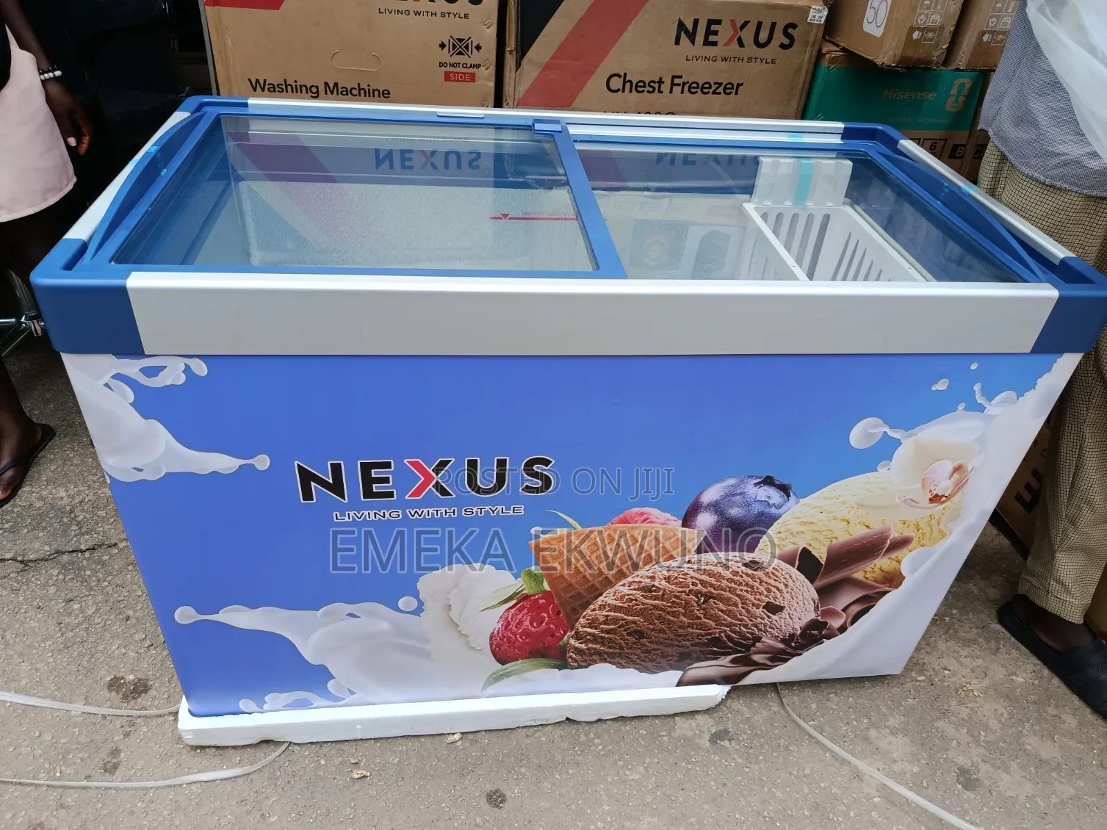 Nexus Ice Cream Showcase