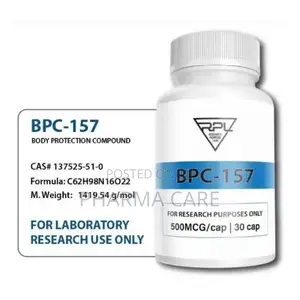 BPC-157 Research Peptide 500 MCG - 30 Caps