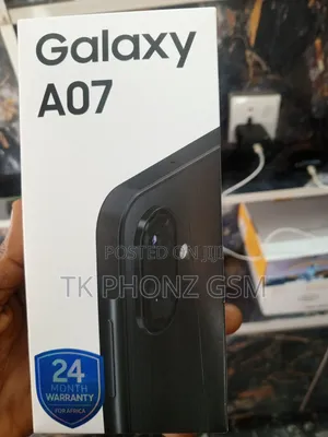 New Samsung Galaxy A07 4G 128 GB Black