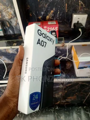 New Samsung Galaxy A07 4G 128 GB Black