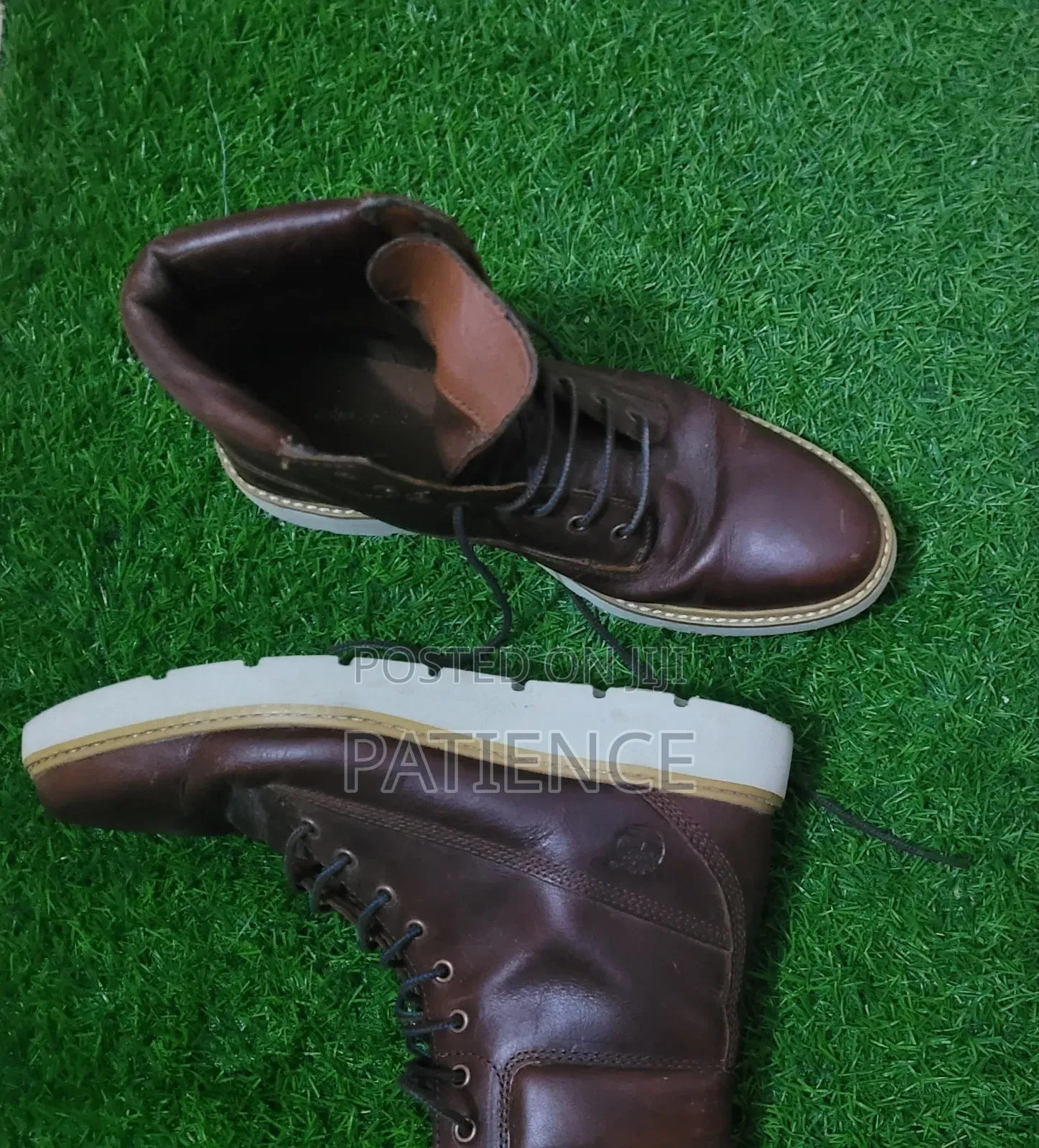 Men's Brown Leather Boot