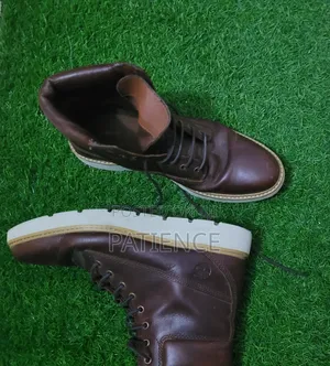 Men's Brown Leather Boot