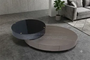 Rotational Wooden Centre Table