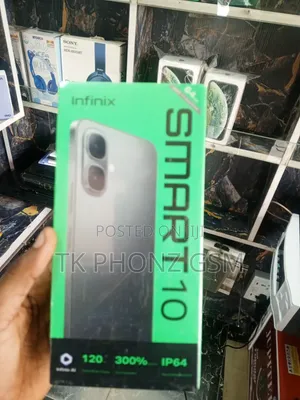 New Infinix Smart 10 64 GB Silver