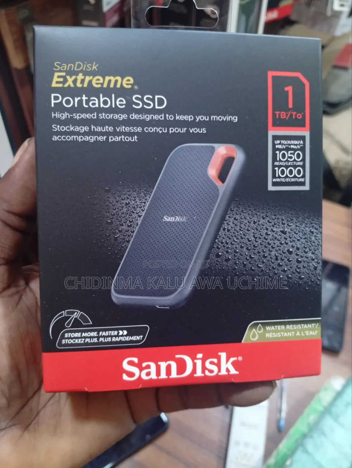 Sandisk Extreme Pro Portable SSD 1tb