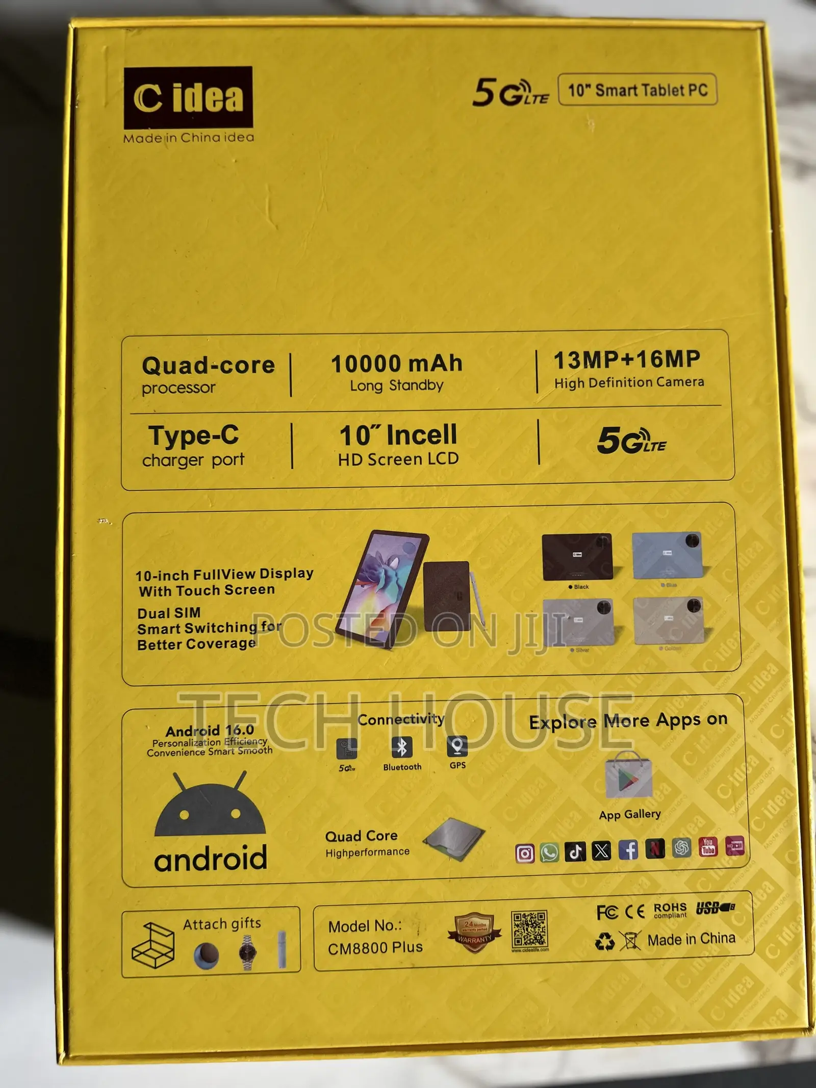 C idea CM8800 Plus 1 TB Gray