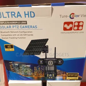Triple/Quadruple Solar PTZ CAMERA