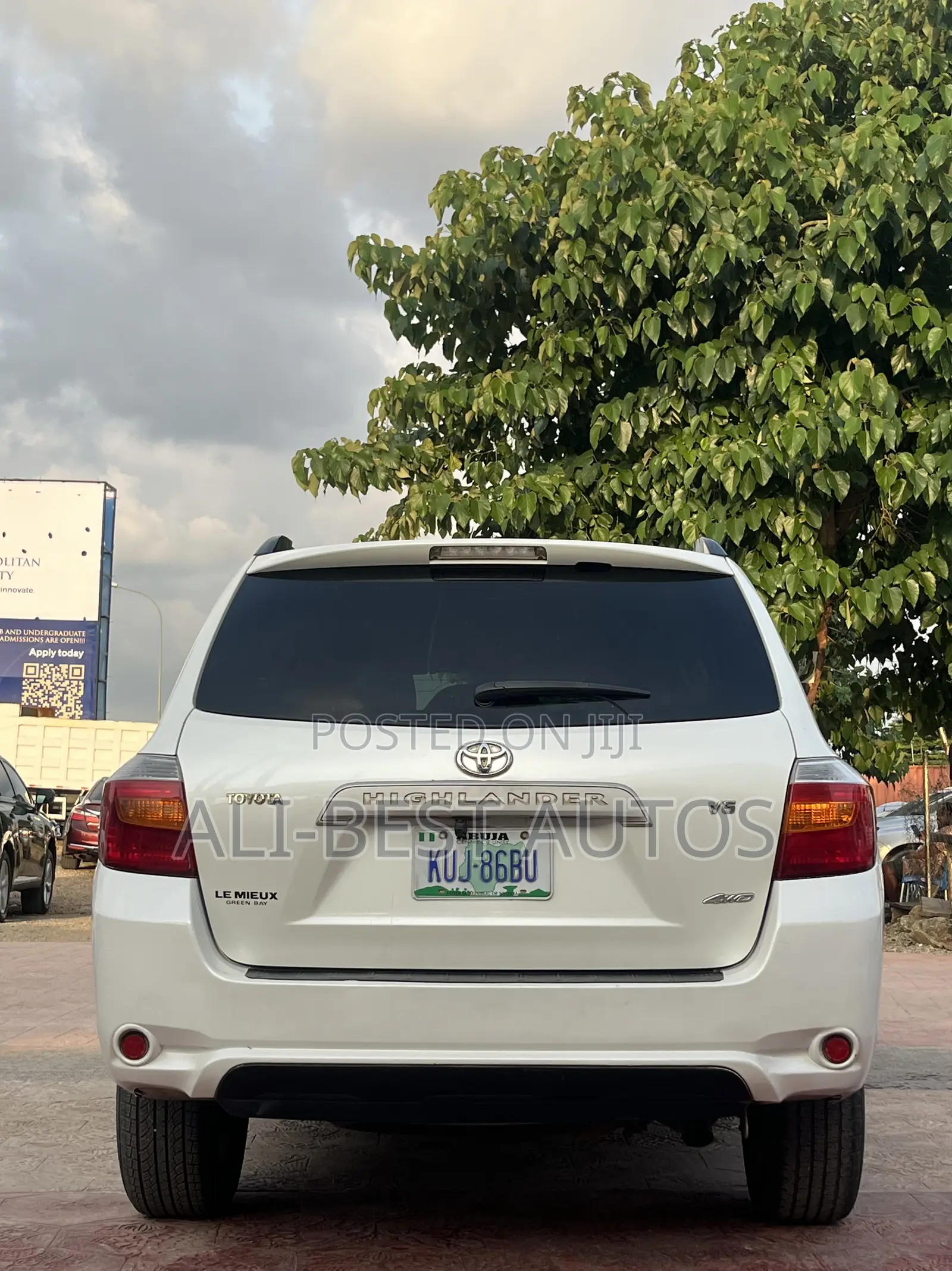 Toyota Highlander 2007 White