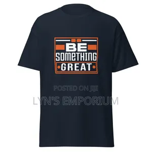 Classic Graphic T-Shirt - BE SOMETHING GREAT