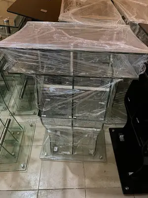 Double Top Glass Pulpit