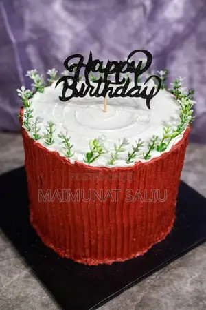 Affordable Cakes in Abuja | 8 Inches 2 Layered Fresh Birthday Cakes