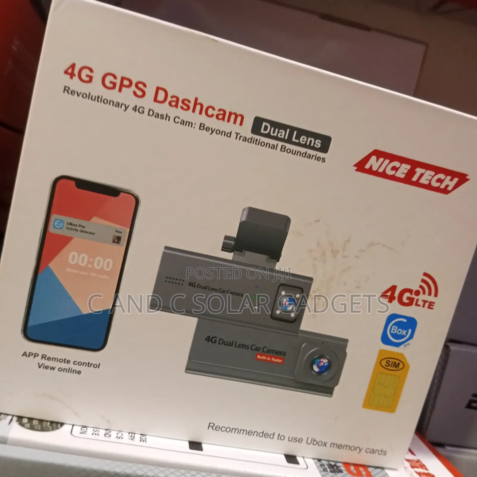 4G GPS Descham Dual Lens Camera