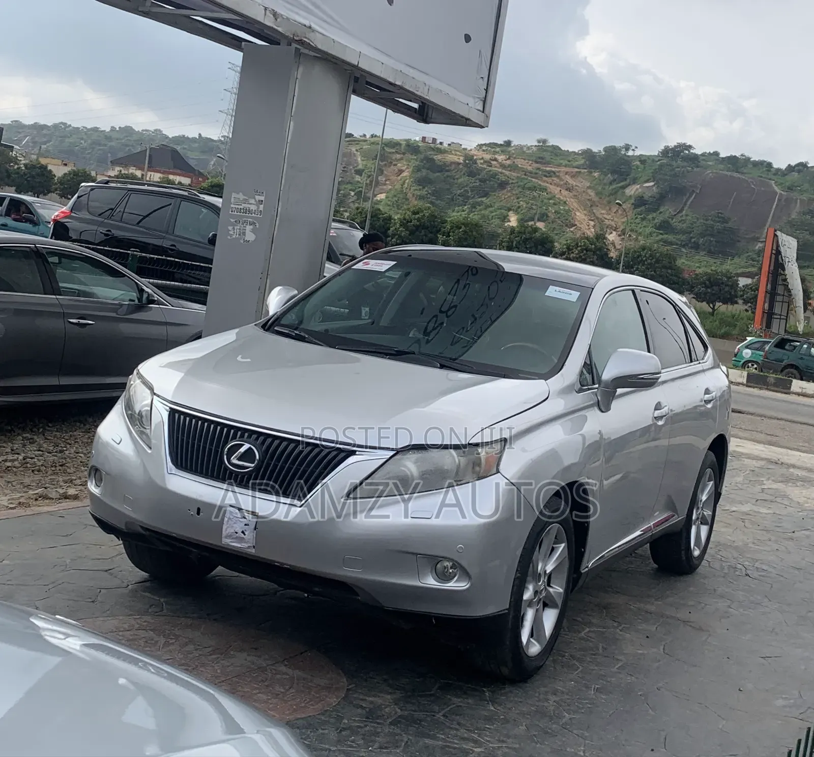 Lexus RX 2011 Silver