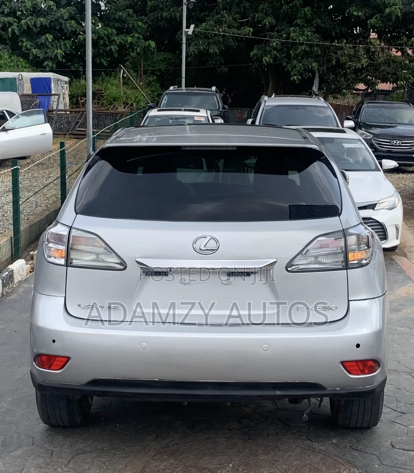 Lexus RX 2011 Silver