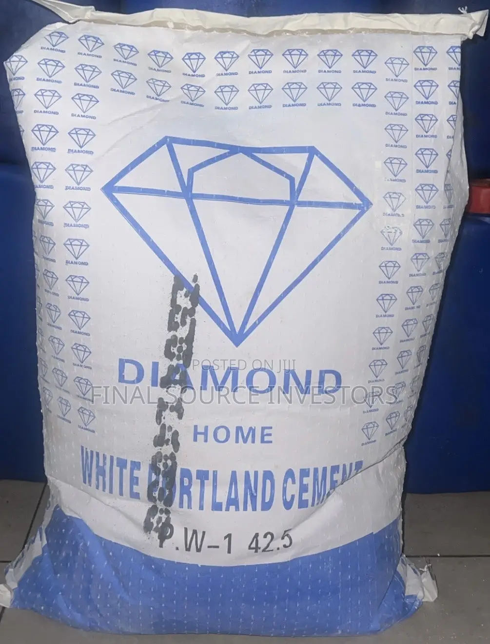 Diamond 40kg White Cement