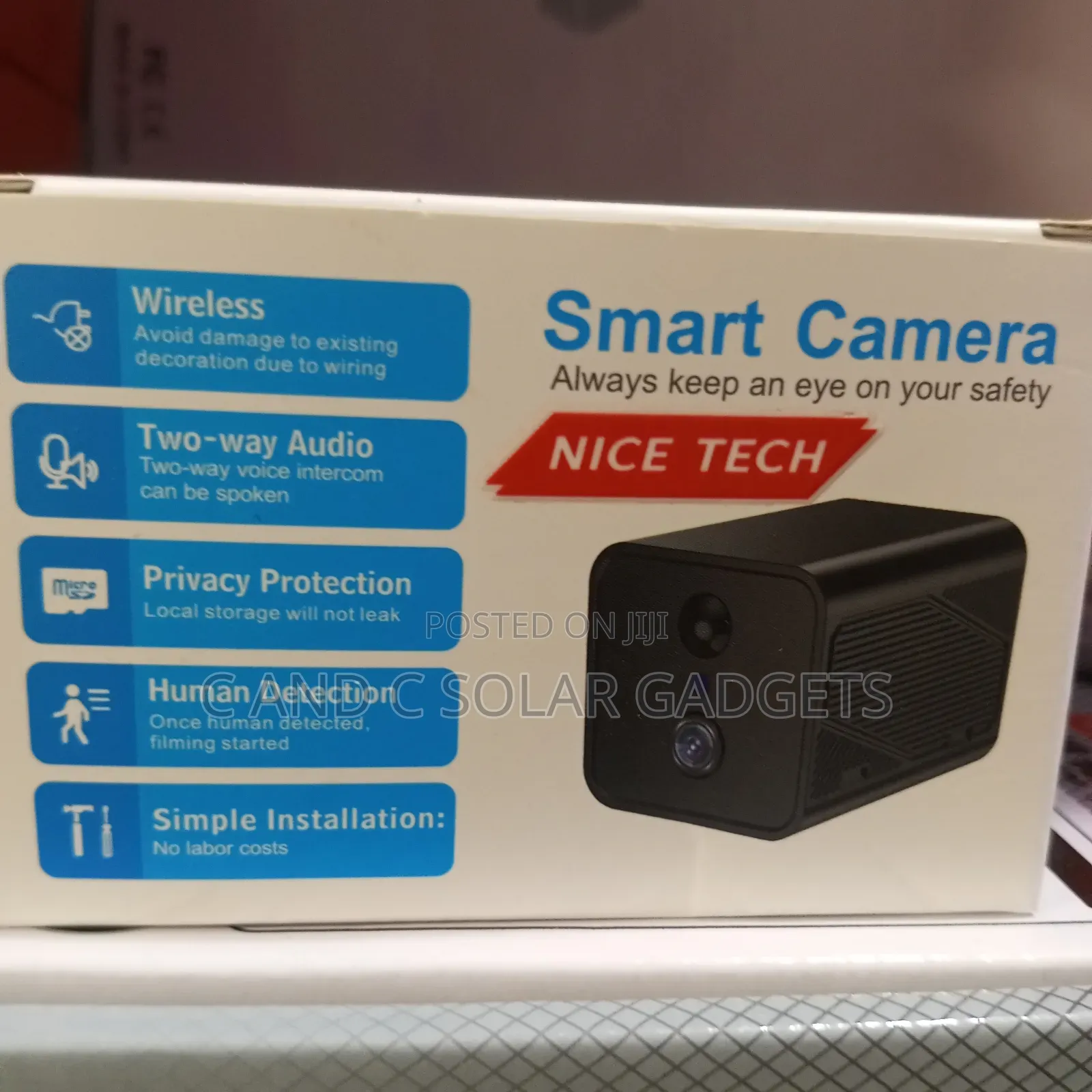 Wireless Smart CCTV Camera Single Lens