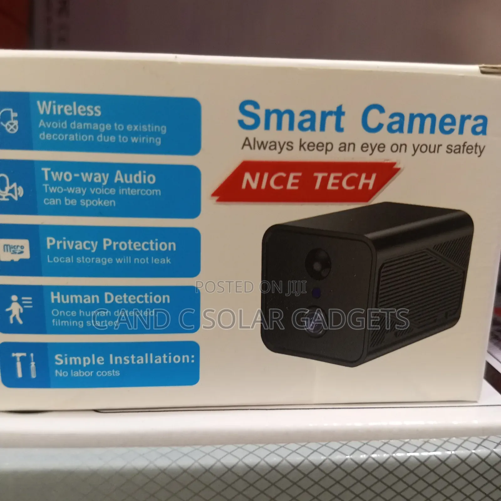 Wireless Smart CCTV Camera Single Lens