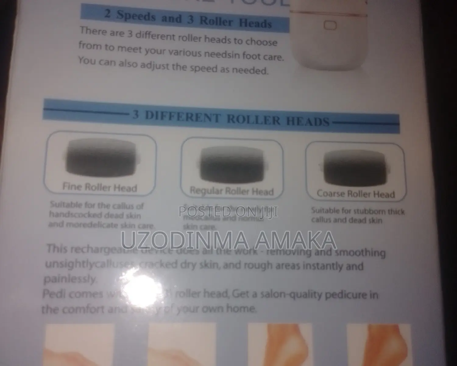 Electronic Pedicure Tools