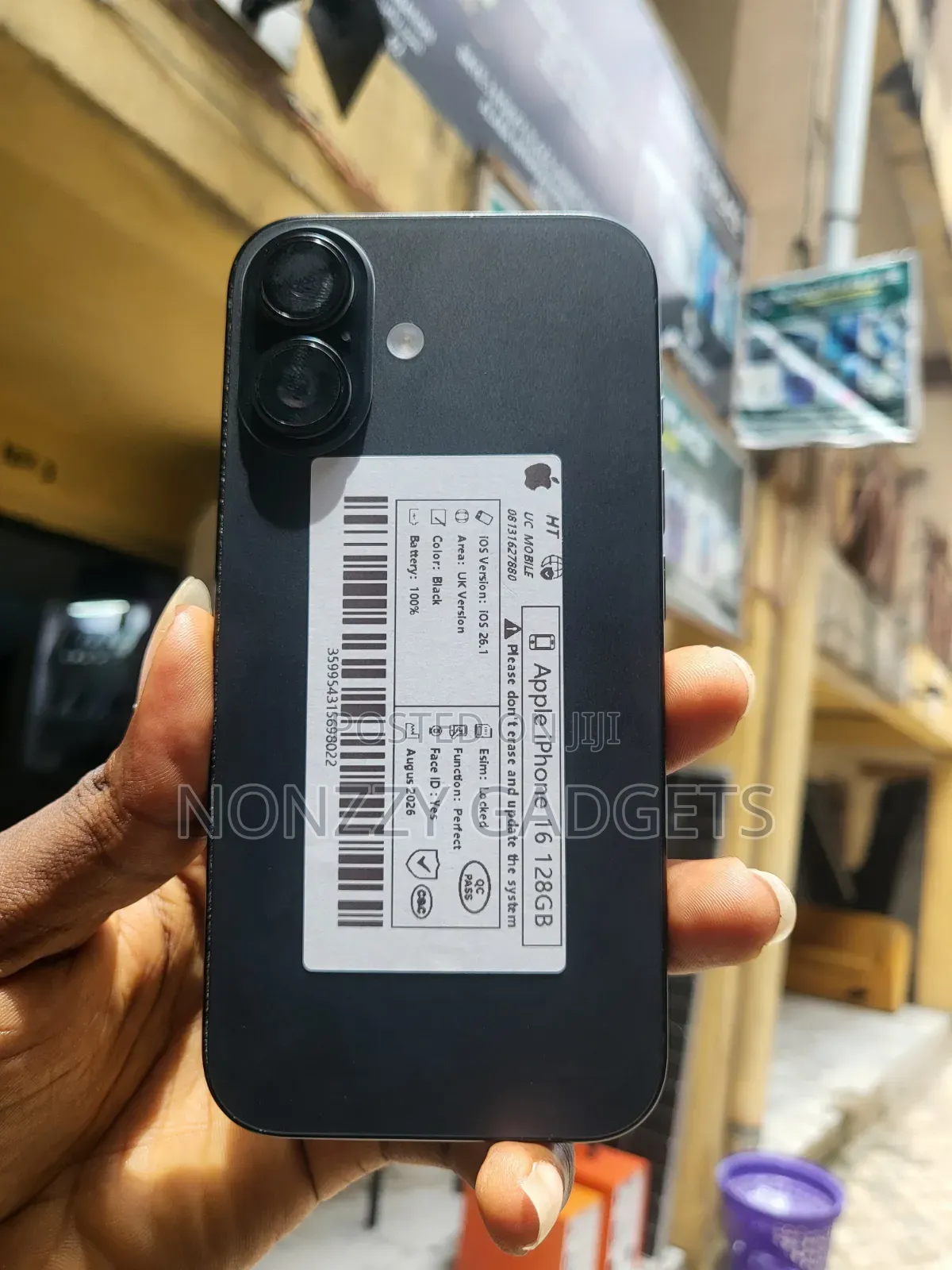 Apple iPhone 16 128 GB Black