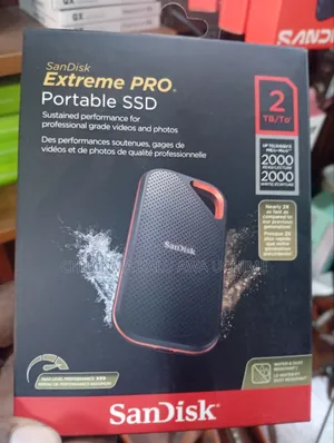 Sandisk Extreme Pro Portable SSD 2tb