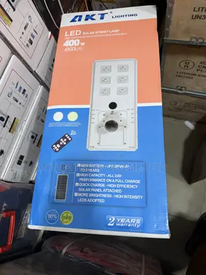 AKT Lighting 400W 4800Lm Solar Street Light