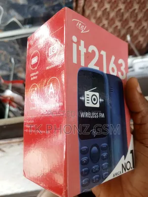 New Itel it2163 Black