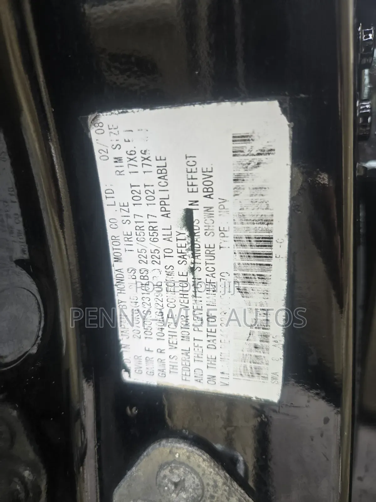 Honda CR-V 2008 Black