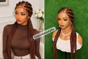 Beautiful Cornrows Braided Wigs