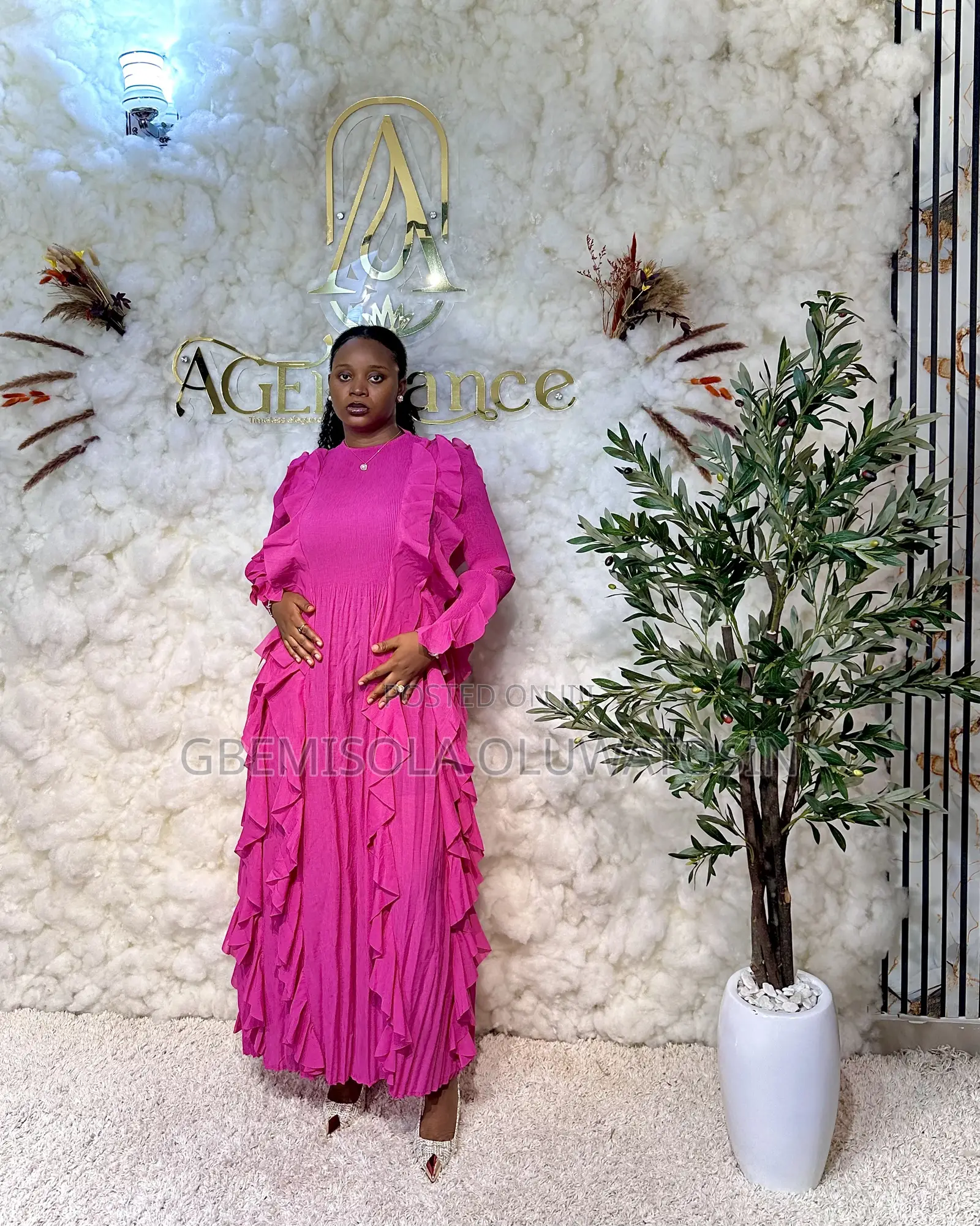 Ag Dazzling Maxi Gown