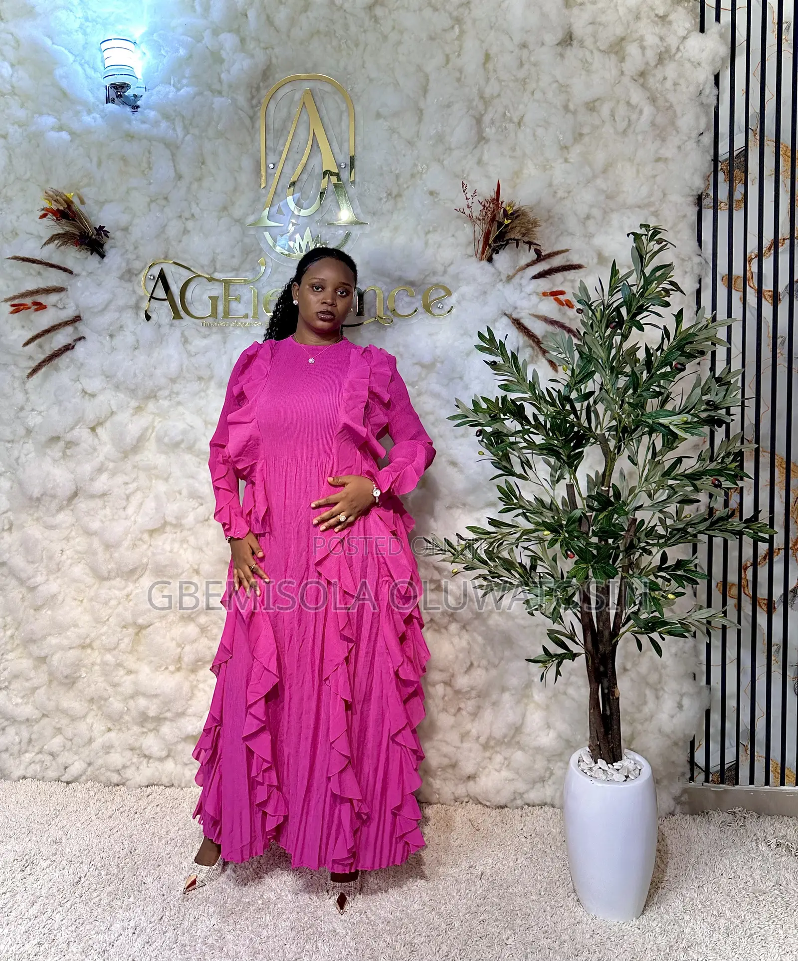 Ag Dazzling Maxi Gown
