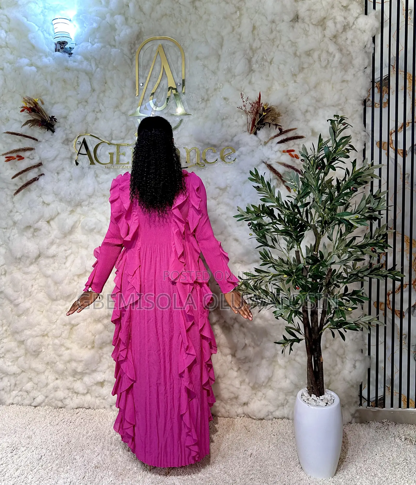Ag Dazzling Maxi Gown