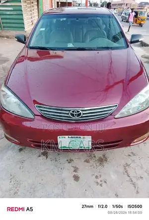Toyota Camry 2004 Red