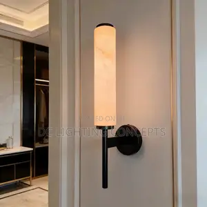 Modern Luxury Marble Alabaster Wall Light for Living Room, Bedroom.
