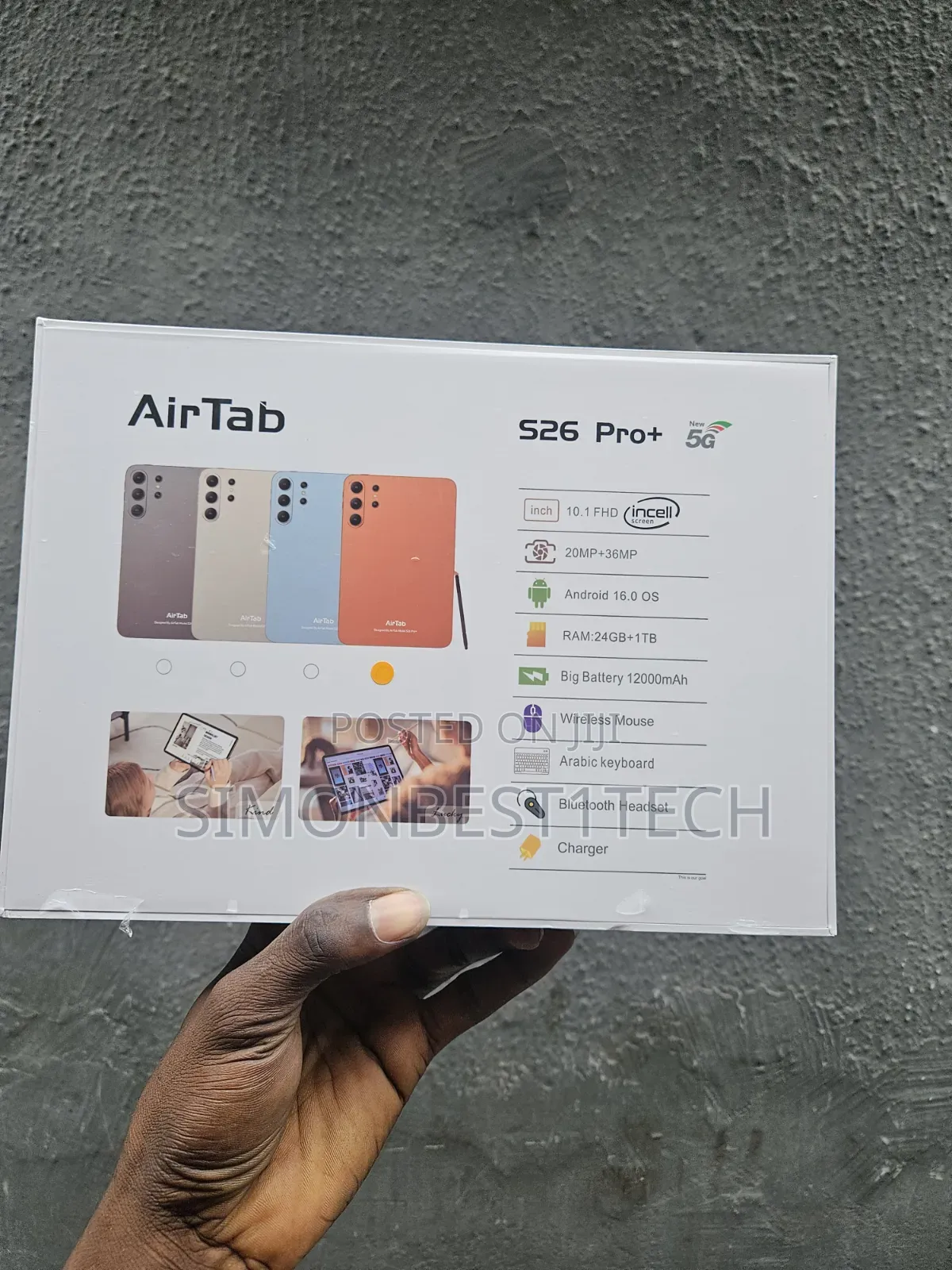 New AirTab S26 Pro+ 1 TB Gray