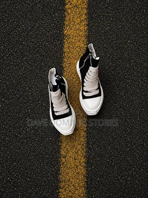 Original Rick Owen’s Boot Sneakers Black