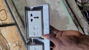 Floor Bax Pop Up With Two Socket 4 Data Silver Color