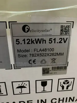 Felicity Icon Lithium Solar Battery 5kwh 51.2v