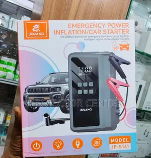 Jeqang 4 in 1 Emergency Power Inflation/Car Starter - JP-S161