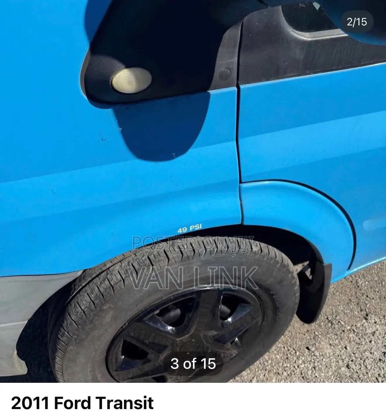 Ford Transit 2011 Blue