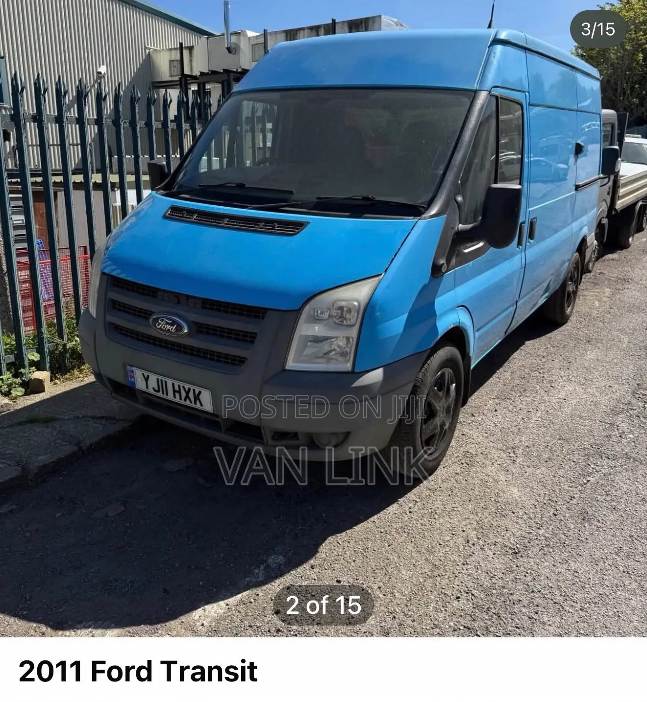 Ford Transit 2011 Blue
