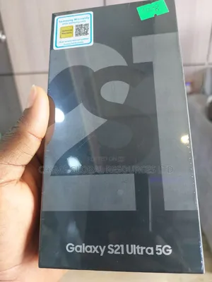 New Samsung Galaxy S21 Ultra 5G 128 GB Black