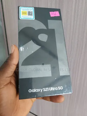 New Samsung Galaxy S21 Ultra 5G 256 GB Silver