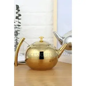Stainless Steel Coffee Teapot With Strainer
