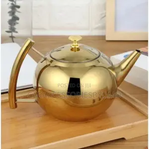 Stainless Steel Coffee Teapot With Strainer
