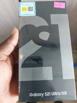 New Samsung Galaxy S21 Ultra 5G 512 GB Black