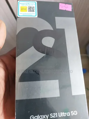 New Samsung Galaxy S21 Ultra 5G 512 GB Black